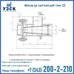 Фильтр сетчатый ФС по Т-ММ-11-2003 в Люберцах