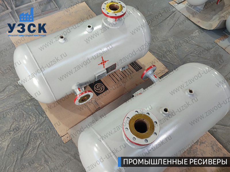 фотография промышленных ресиверовдля газа Люберцы